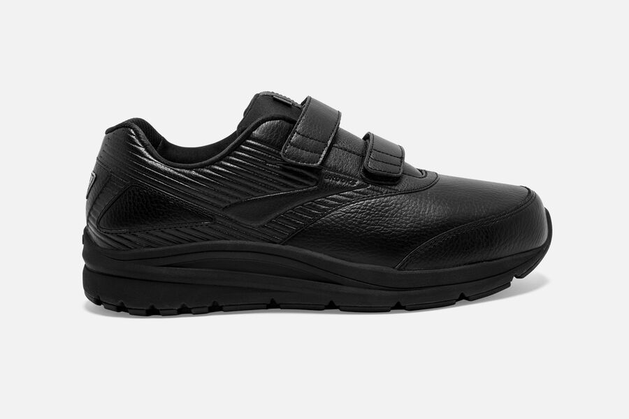 Addiction Walker V-Strap 2 Brooks Running Shoes NZ Mens - Black - HIYVPW-412